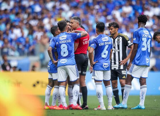 Expulsão de Gabigol abriu as portas para vitória do Atlético contra o Cruzeiro