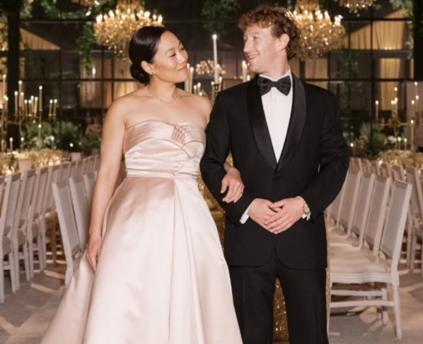 Mark Zuckerberg celebra aniversário da esposa