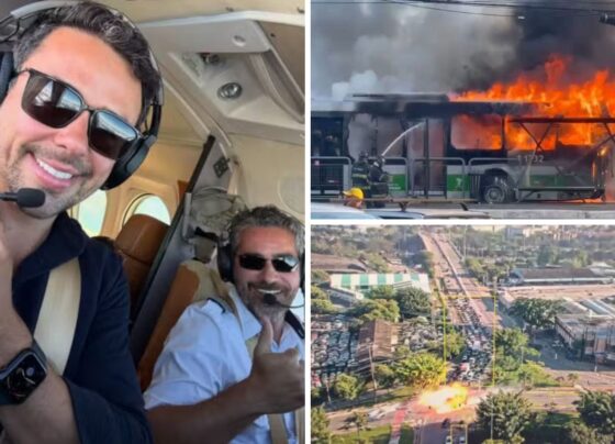 Acidente de avião em São Paulo